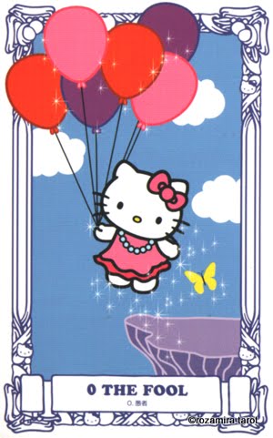 Hello Kitty Tarot Cards by Ryugi Kagami